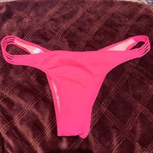 Victoria’s Secret Bright Pink Cheeky Bikini Bottom
